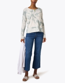 Look image thumbnail - Elliott Lauren - Medium Blue Wide Leg Cropped Jean
