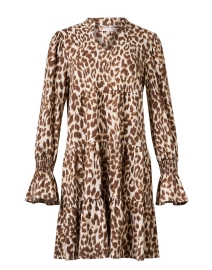 Product image thumbnail - Jude Connally - Tammi Cheetah Print Tiered Dress