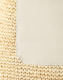 Fabric image thumbnail - Laggo - Sorrento Ivory Beige Raffia Bag