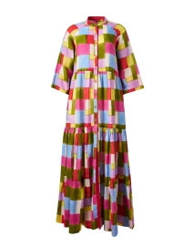Product image thumbnail - Lisa Corti - Rambagh Multi Print Cotton Dress