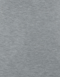 Fabric image thumbnail - Majestic Filatures - Grey Crew Neck Long-Sleeved Stretch Viscose Top
