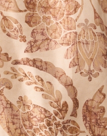 Fabric image thumbnail - Momoni - Ambroise Beige Paisley Silk Blouse