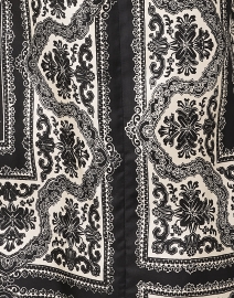 Fabric image thumbnail - Momoni - Kilian Black and White Print Dress
