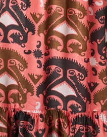 Fabric image thumbnail - Oliphant - Brick Pink Multi Print Dress