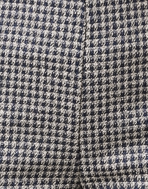 Fabric image thumbnail - Peace of Cloth - Jules Navy Metallic Check Knit Pull On Pant