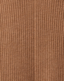 Fabric image thumbnail - Repeat Cashmere - Brown Striped Wool Cashmere Sweater