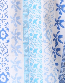 Fabric image thumbnail - Ro's Garden - Rachel Blue and White Print Cotton Blouse