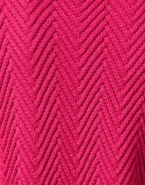 Fabric image thumbnail - Vilagallo - Pink Herringbone Cotton Wool Sweater