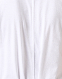 Fabric image thumbnail - Vince - White Cotton Wrap Top