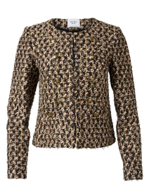 Product image thumbnail - Weill - Bronze and Gold Tweed Jacket