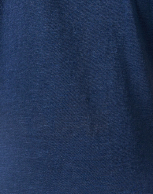 Fabric image - Apiece Apart - Nina Navy Cotton Top
