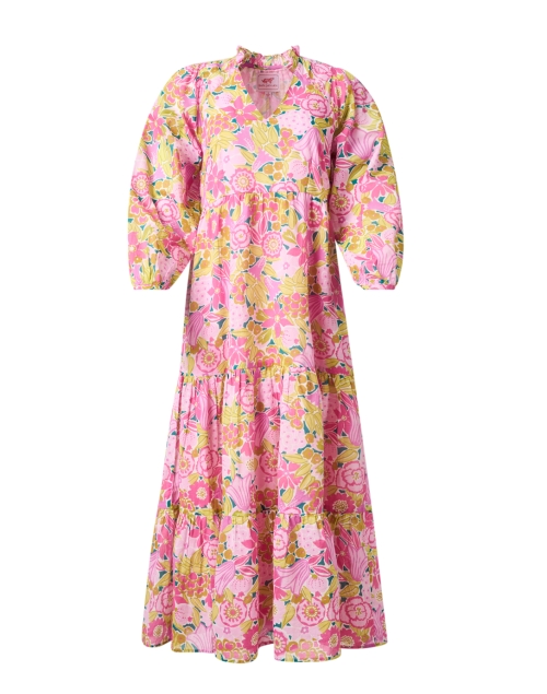 Product image - Banjanan - Estelle Pink Floral Tiered Dress