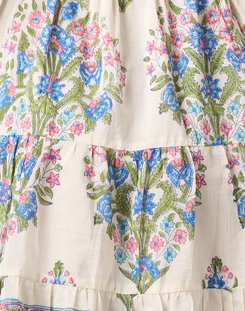 Fabric image - Bell - Blair Multi Print Cotton Silk Shirt Dress