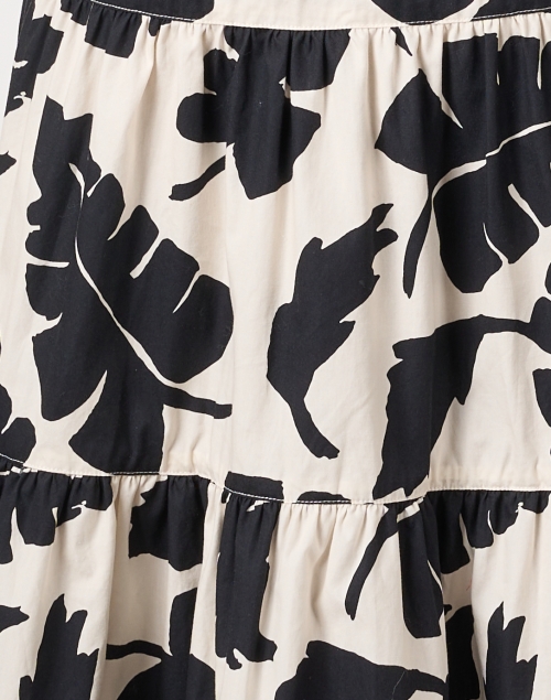 Fabric image - Brochu Walker - Havana Black and White Print Midi Dress