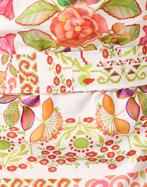 Fabric image - Caliban - Multi Floral Print Sleeveless Blouse