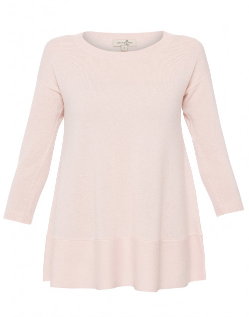 Product image - Cortland Park - Saint Tropez Pale Pink Cashmere Swing Sweater