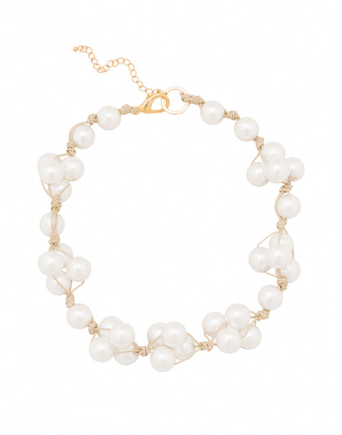 Product image - Deborah Grivas - White Pearl Woven Necklace