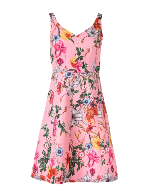 Product image - Edward Achour - Pink Floral Multi Sleeveless Dress