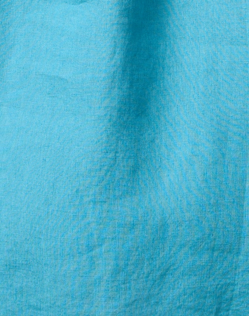 Fabric image - Eileen Fisher - Blue Linen Shirt