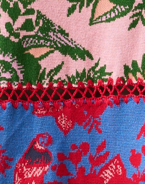 Fabric image - Farm Rio - Color Block Print Cardigan 