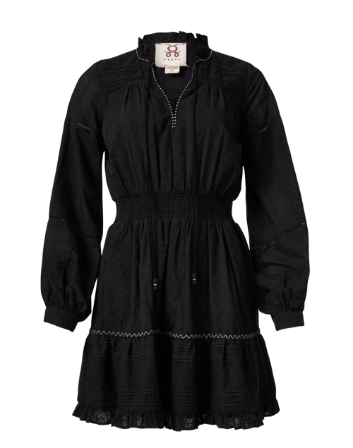 Product image - Figue - Rayne Black Embroidered Cotton Dress
