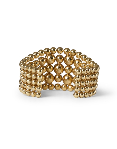 Back image - Gas Bijoux - MultiPerla Gold Cuff