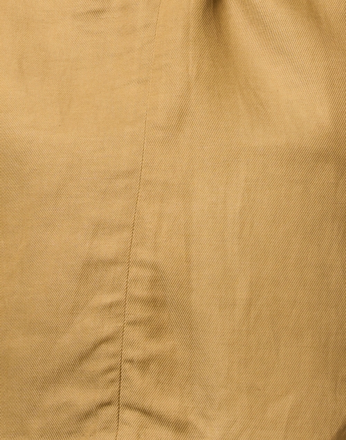 Fabric image - Piazza Sempione - Brown Tricotine Belted Jacket 