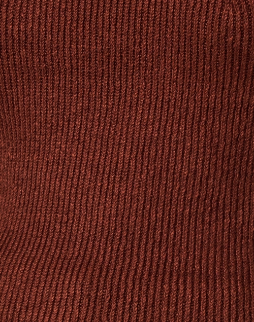 Fabric image - Joseph - Brown Square Neck Knit Top