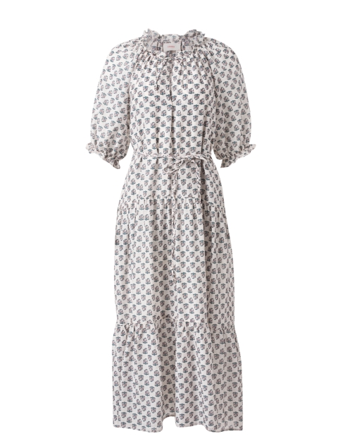Product image - Xirena - Lyta Ivory Print Cotton Silk Dress