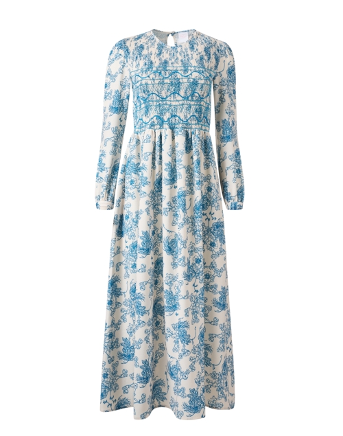 Product image - Loretta Caponi - Lea Blue Print Dress