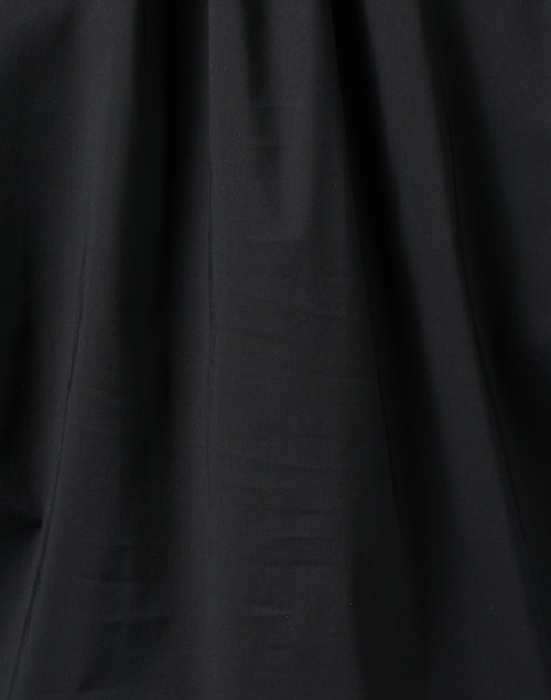 Fabric image - Finley - Fiona Black Silky Poplin Shirt