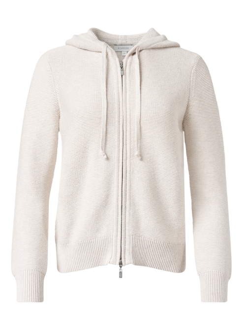 Product image - Kinross - Beige Cotton Hoodie Sweater