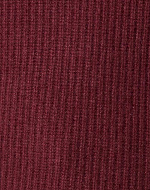 Fabric image - Vince - Burgundy Cashmere Turtleneck Sweater