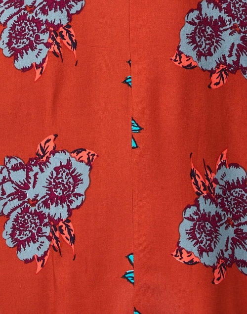 Fabric image - Lisa Corti - Dubai Red Multi Print Tunic Dress