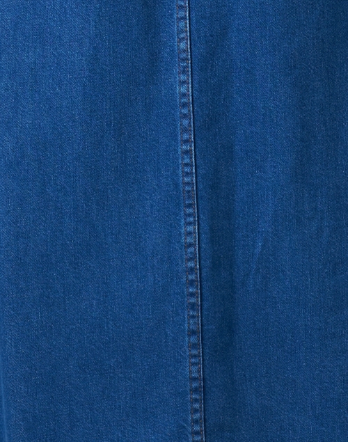 Fabric image - Xirena - Gerri Blue Denim Midi Skirt 