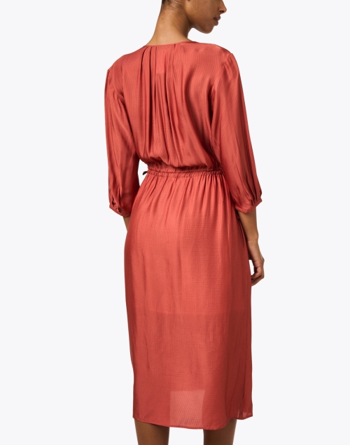 Back image - A.P.C. - Eve Terracotta Red Dress