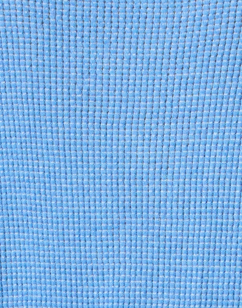 Fabric image - Margaret O'Leary - Blue Cotton Waffle Top