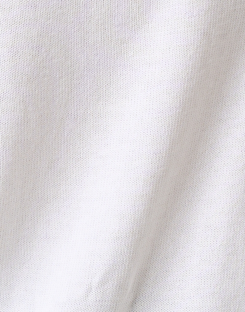 Fabric image - Burgess - White Polo Sweater