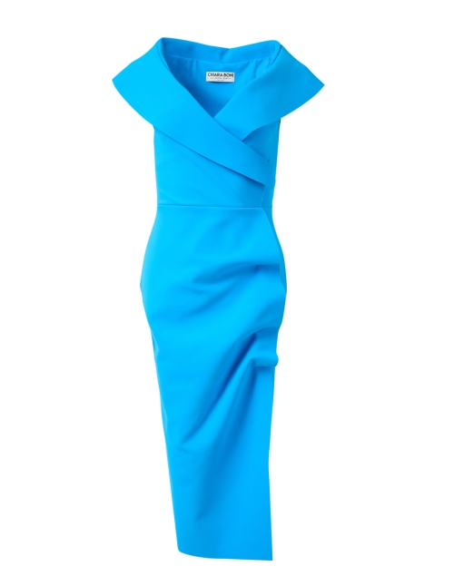 Product image - Chiara Boni La Petite Robe - Fiynorc Blue Stretch Jersey Dress
