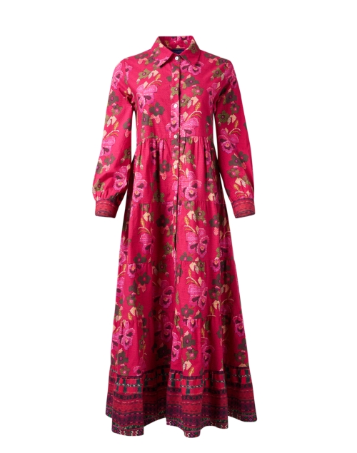 Product image - Ro's Garden - Jinette Red Print Maxi Dress