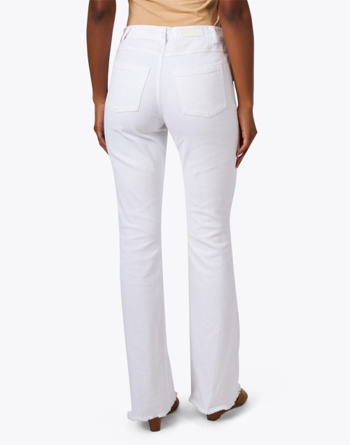 Back image - Ecru - Hollywood White Bootcut Jean