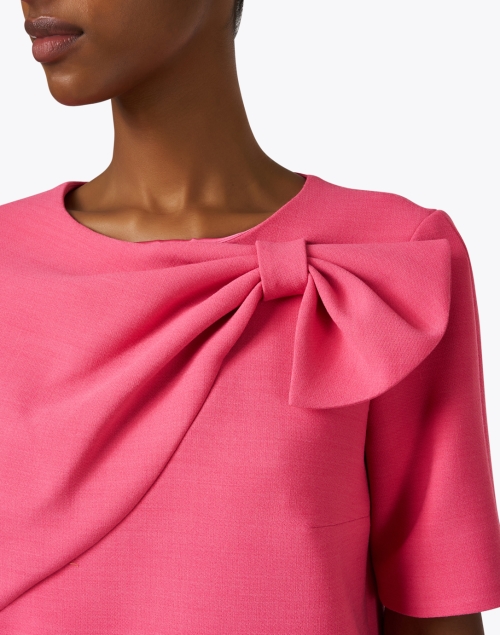 Extra_1 image - Paule Ka - Pink Bow Shift Dress
