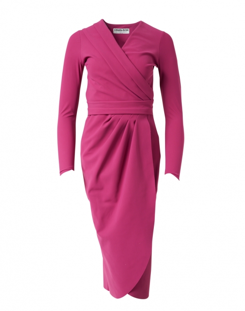 Chiara Boni La Petite Robe - Jodene Beetroot Stretch Jersey Dress