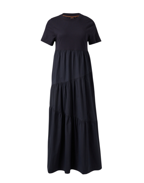 Product image - Boss - Ensi Black Tiered Cotton Dress