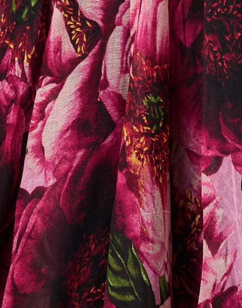 Fabric image - Samantha Sung - Aster Pink Floral Print Cotton Dress