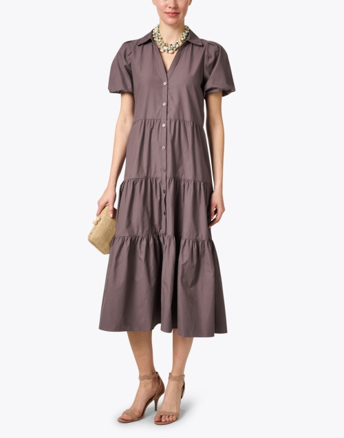 Look image - Brochu Walker - Havana Brown Midi Dress