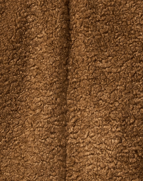 Fabric image - Vince - Brown Faux Fur Teddy Coat