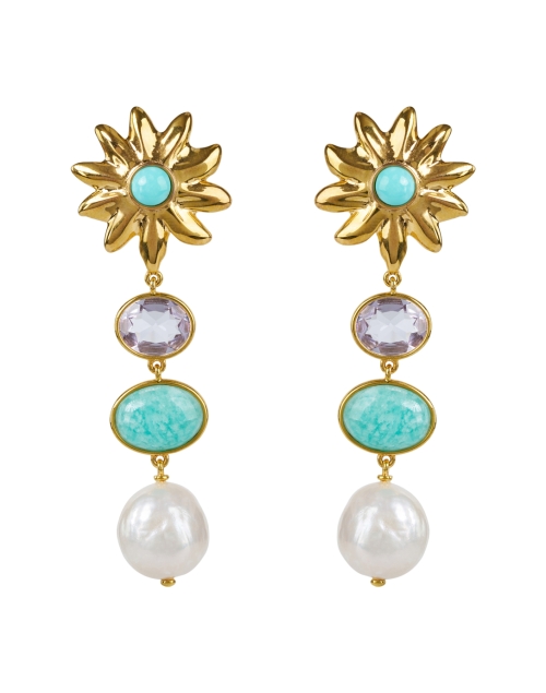 Product image - Lizzie Fortunato - Aphrodite Gold Drop Earrings
