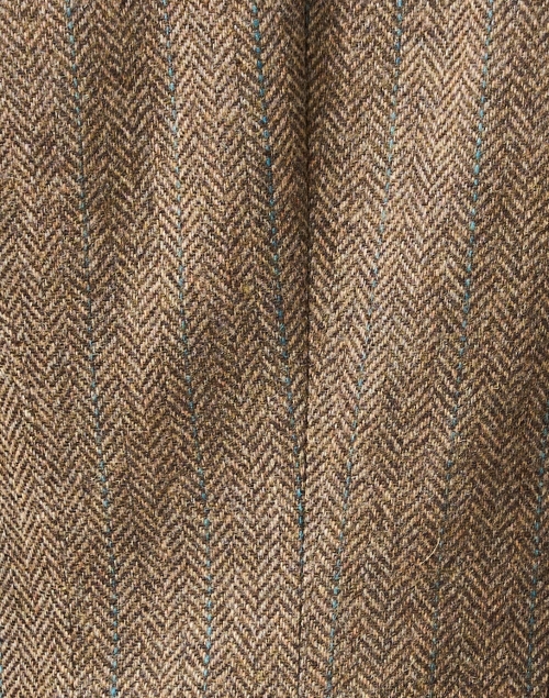 Fabric image - T.ba - Mariane Brown Herringbone Wool Jacket