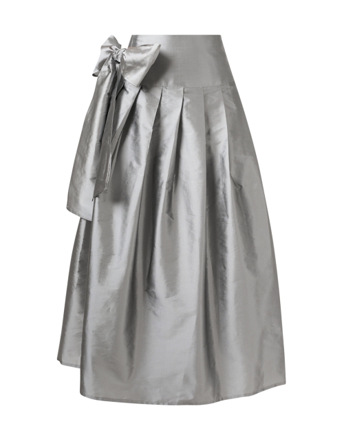 Product image - Connie Roberson - Silver Taffeta Wrap Skirt
